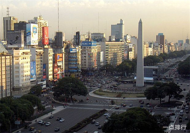 布宜诺斯艾利斯胡里奥大道9号和方尖塔